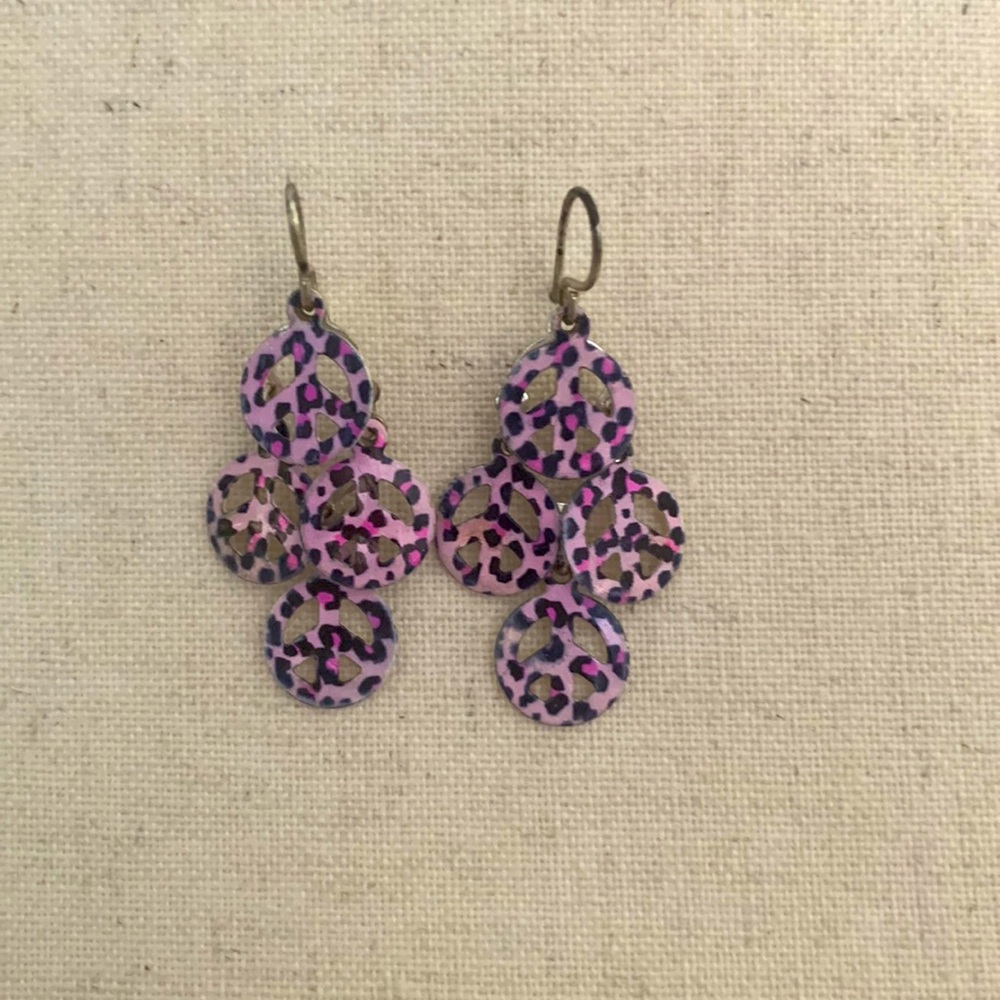 Peace Sign Earrings